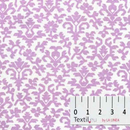 Abstract - Cotton plain - Violet - 100% cotton 