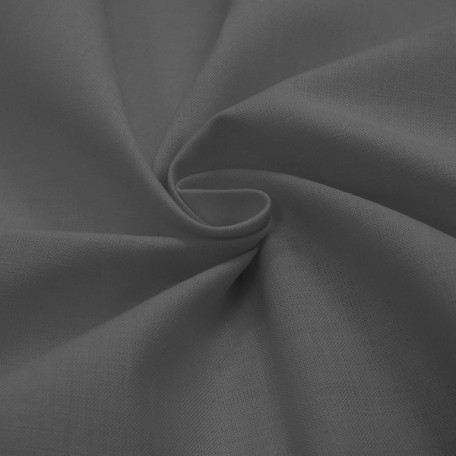 Solid colour - Cotton plain - Grey - 100% cotton 