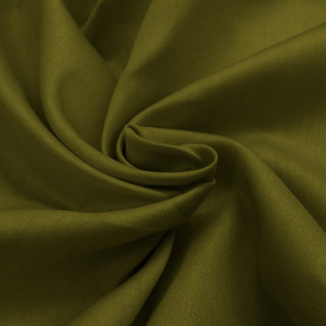 Naše UNI - Bavlněný satén - Žlutá - 100% bavlna 