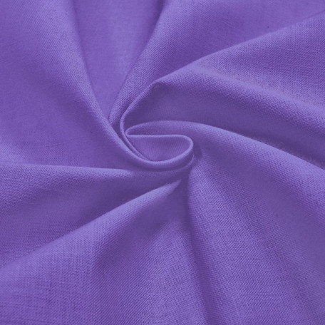 UNI Stoffe - Baumwoll-Kretonne - Violett  - 100% Baumwolle  