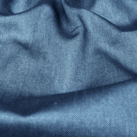 Abstract - Elastic poplin - Blue - 97% cotton/3% elastan 