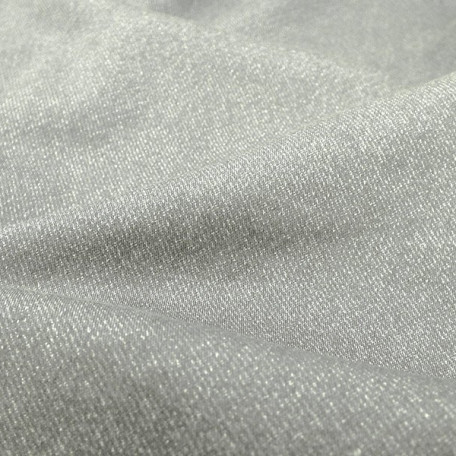 Abstrakt  - Baumwollsatin  - Grau  - 100% Baumwolle  