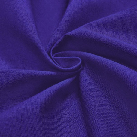 UNI Stoffe - Baumwoll-Kretonne - Violett  - 100% Baumwolle  