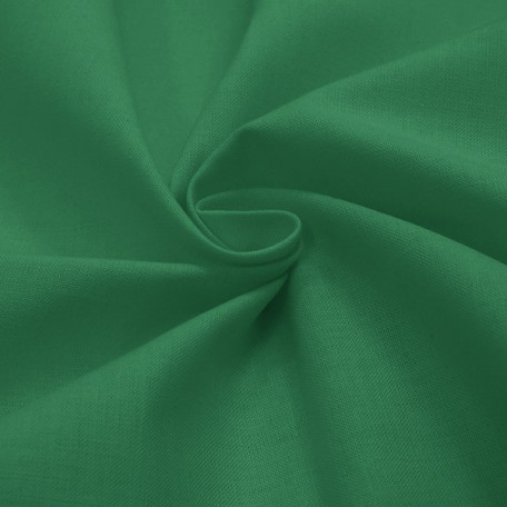 Solid colour - Cotton plain - Green - 100% cotton 