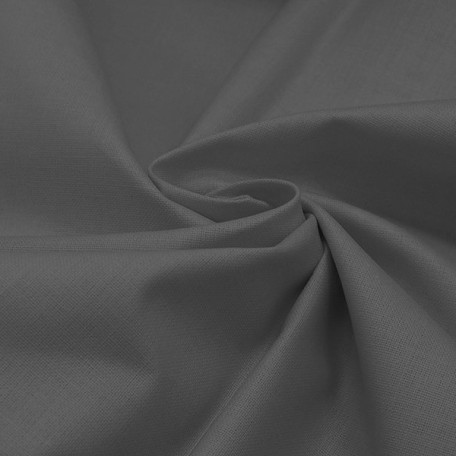 Solid colour - Plain - ACRYLAT coated, matt - Grey - 100% cotton/100% ACRYL 