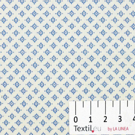 Pallini , Ornamenti - Tela in cotone  - Blu  - 100% cotone  