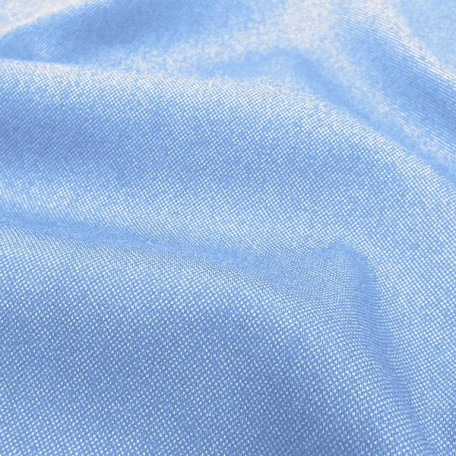 Abstrakt  - Baumwollsatin  - Blau  - 100% Baumwolle  