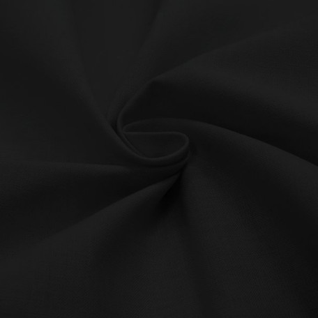 Jednokolorowe  - Płótno bawełniane  - Czarny  - 100% bawełna  
