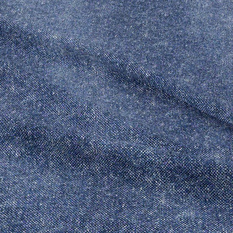 Abstrakt  - Baumwollsatin  - Blau  - 100% Baumwolle  