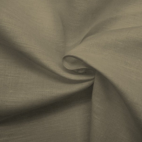 Solid colour - Linen with cotton - Grey - 60% linen/40% cotton 