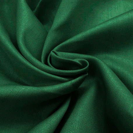 Naše UNI - Bavlněný satén - Zelená - 100% bavlna 