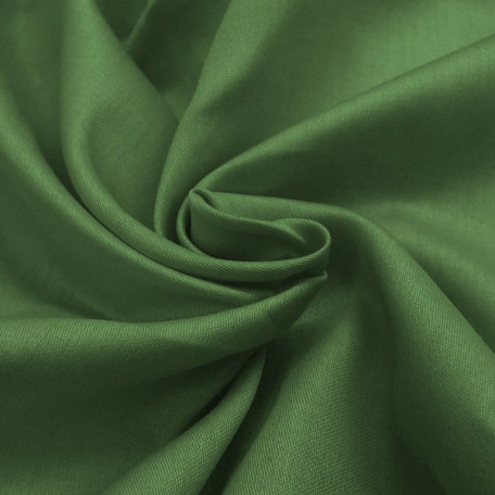 Jednokolorowe  - Satyna bawełniana - Zielony  - 100% bawełna  