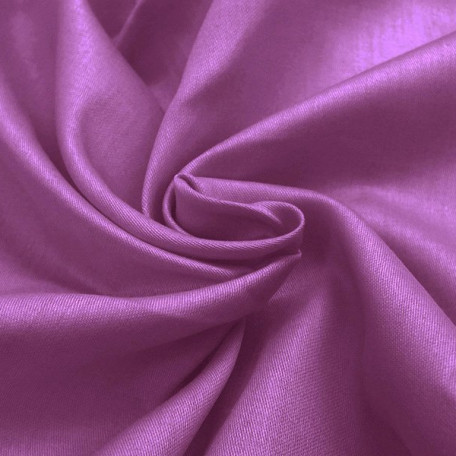Solid colour - Cotton Sateen - Pink - 100% cotton 