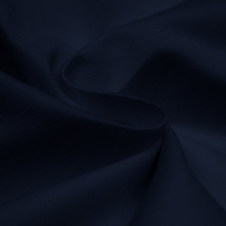 Solid colour - 2-ply twill - Blue - 100% cotton 
