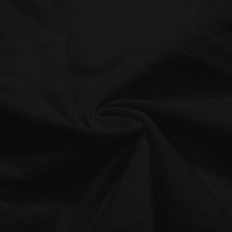 Naše UNI - Flanel - jednostranný - Černá - 100% bavlna 