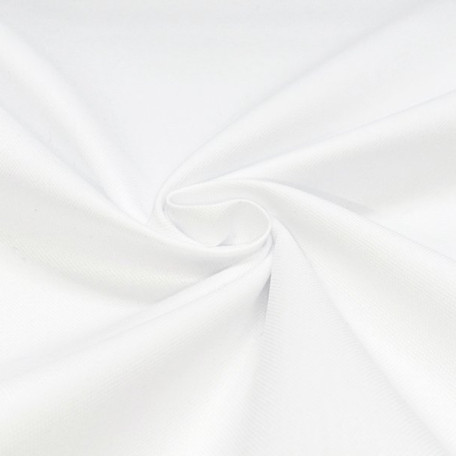 Jednokolorowe  - Miękki oxford - Biały  - 100% bawełna  