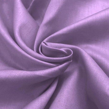 UNI Stoffe - Baumwollsatin  - Violett  - 100% Baumwolle  