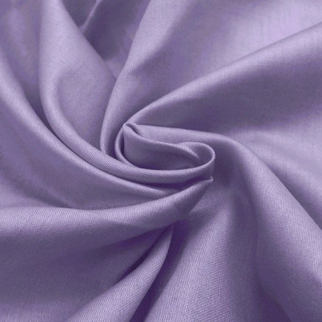 Solid colour - Cotton Sateen - Violet - 100% cotton 